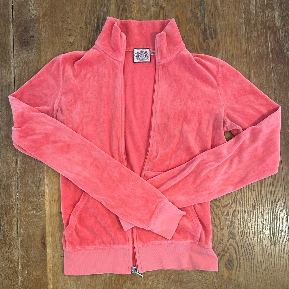 Juicy Couture Pink Velour jacket